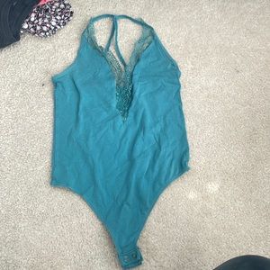 express lace thong bodysuit